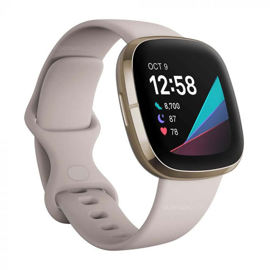 Fitbit Sense White Soft Gold